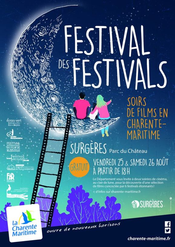 affiche festival des festivals à Surgères